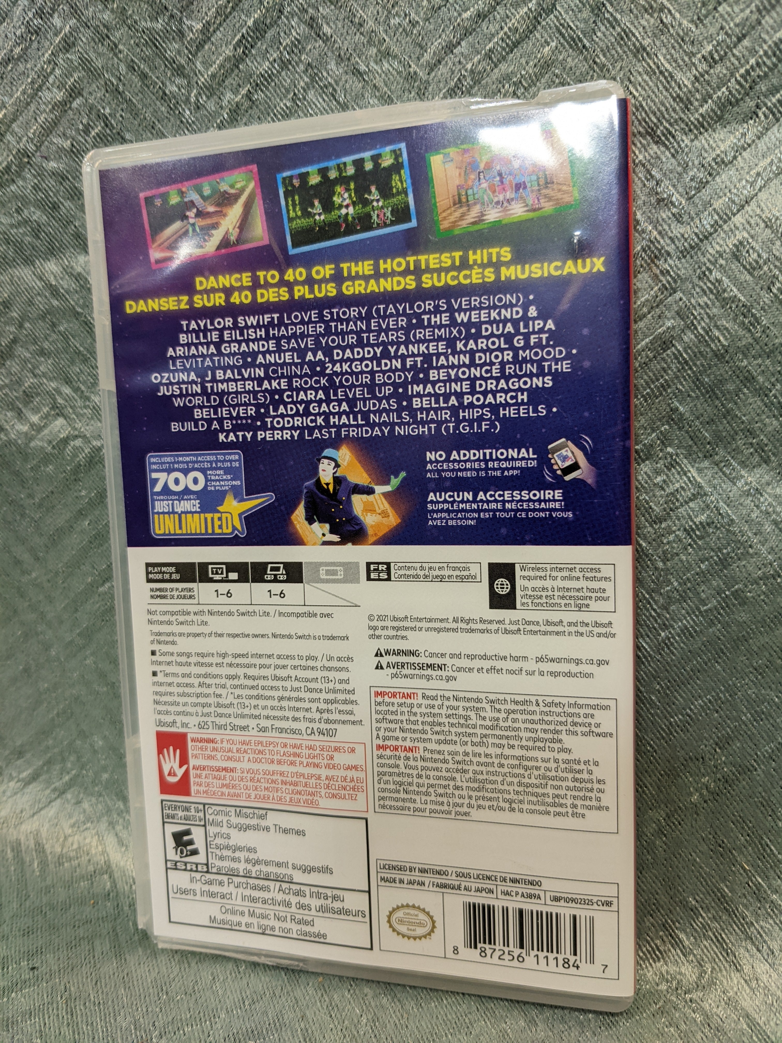 Just Dance 2022 - Nintendo Switch (7571415662830)